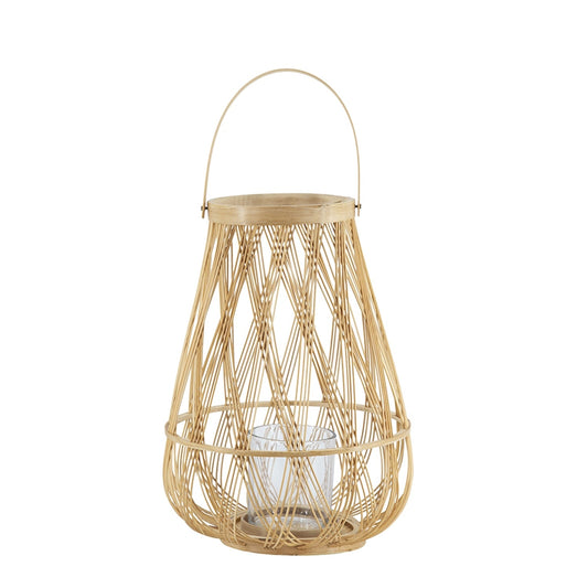 Sienna Bamboo Lantern with Rope Handle