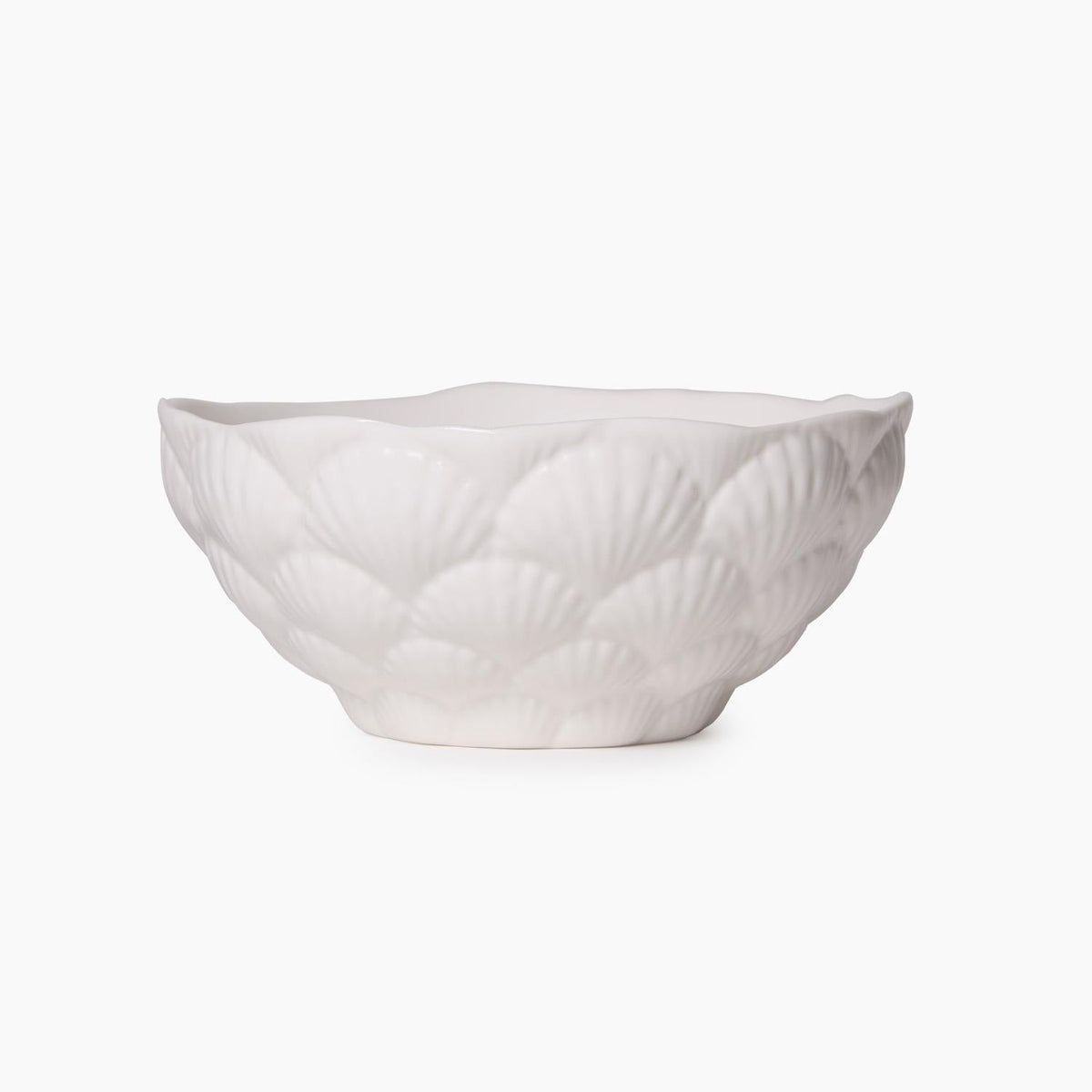 Fan Shell Tidbit Bowls, Set of 3