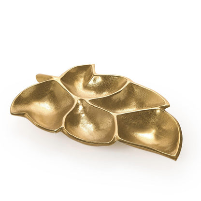 Golden Chestnut Leaf Tray