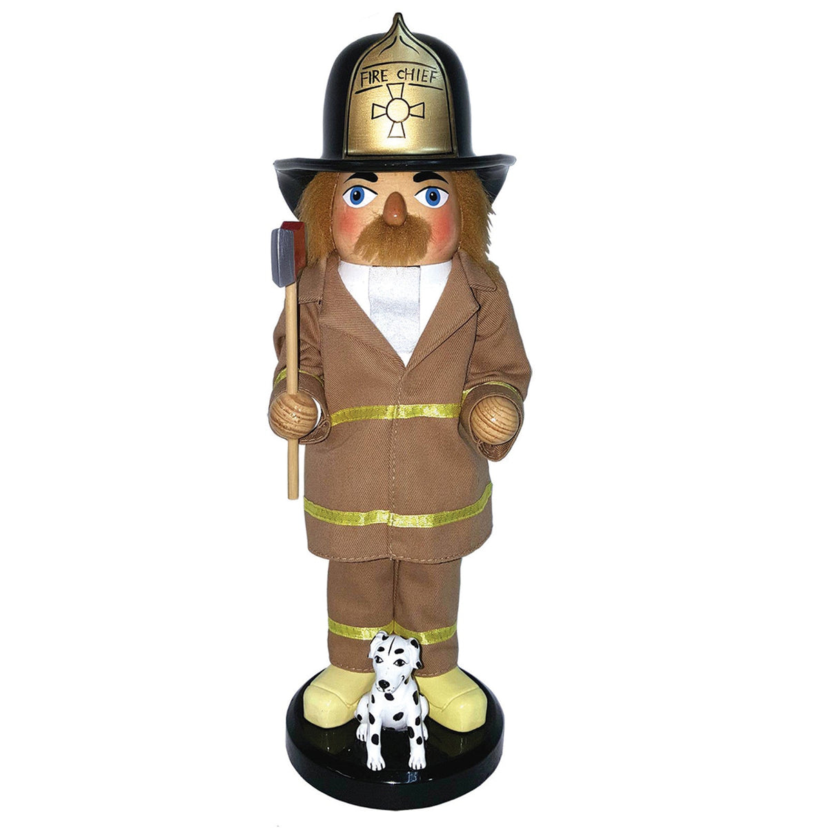 Fireman and Dalmatian Nutcracker