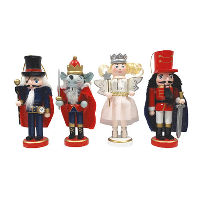 Nutcracker Suite Ornaments, Set of 4
