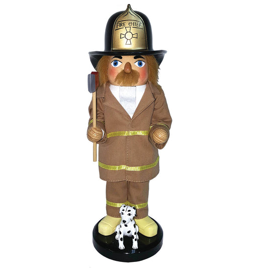 Fireman and Dalmatian Nutcracker