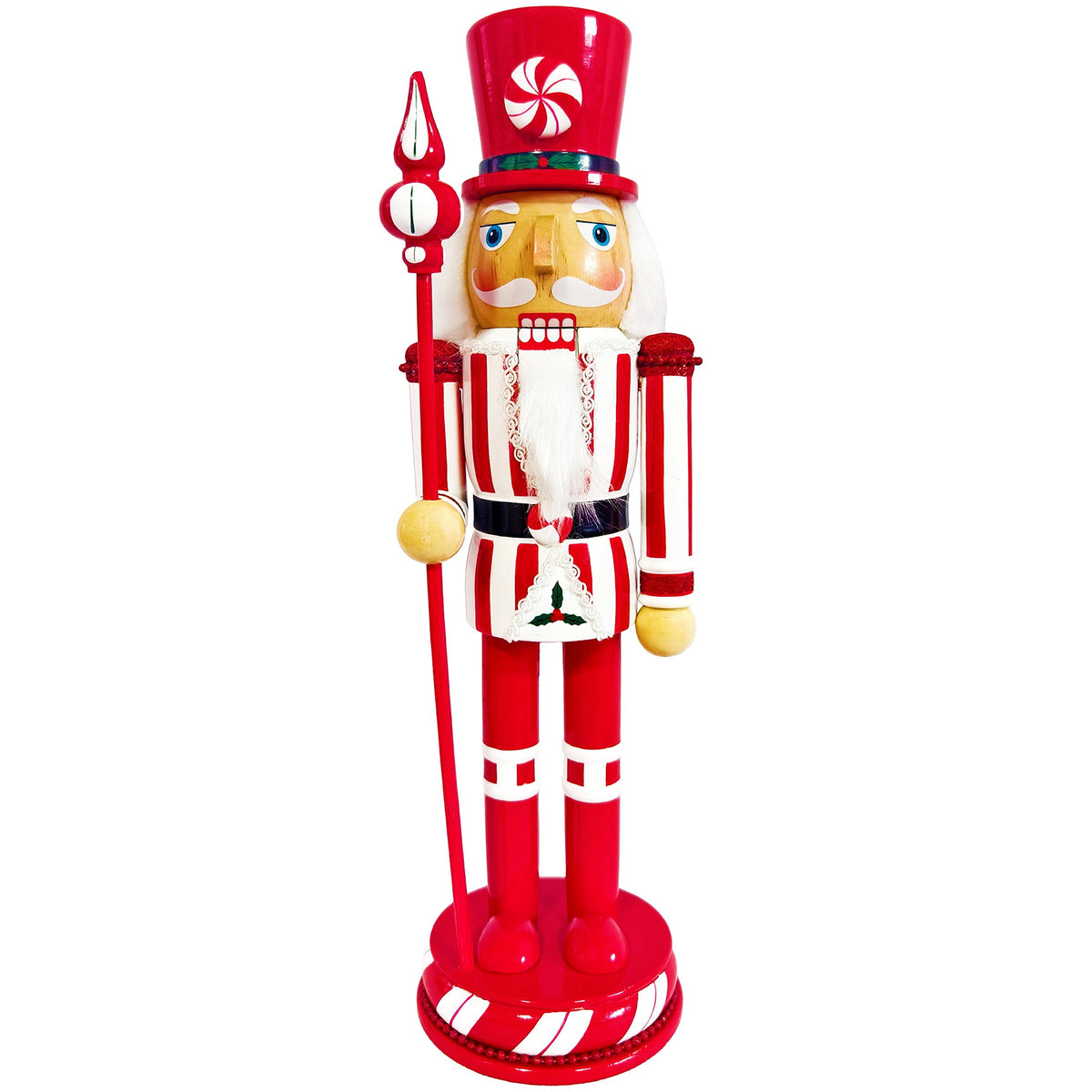 Peppermint Swirl Nutcracker